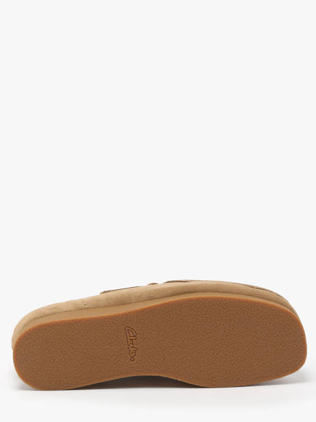 Derby Shoes Wallabee In Leather Clarks Brown men 26172821 other view 5