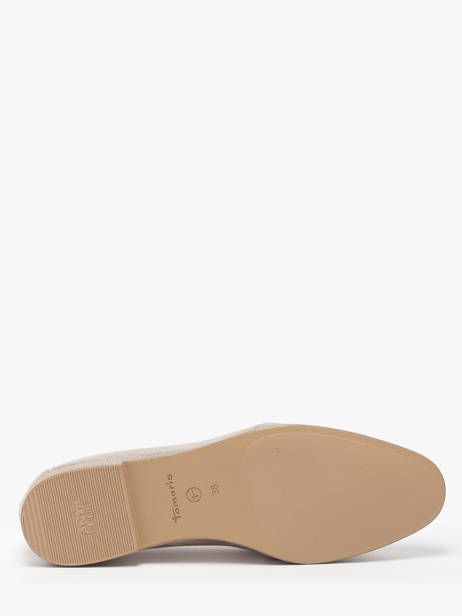 Mocassins En Cuir Tamaris Or accessoires 42 vue secondaire 5