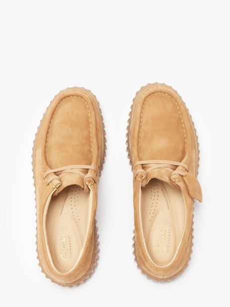 Chaussures Derbies Torhill Bee Clarks Beige accessoires 26172084 vue secondaire 4