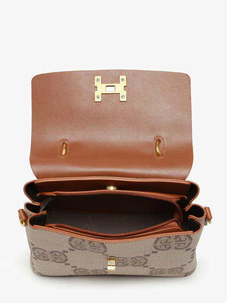 Satchel Signed Miniprix Brown signed 1 other view 2
