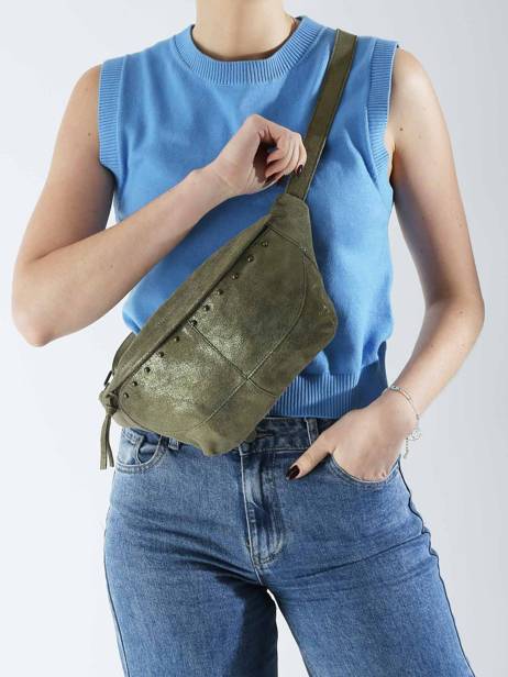 Belt Bag Pieces Green daino 17136453 other view 1