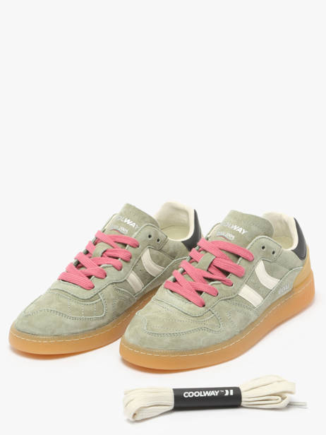 Sneakers Goal En Cuir Coolway Vert accessoires 7603146 vue secondaire 2