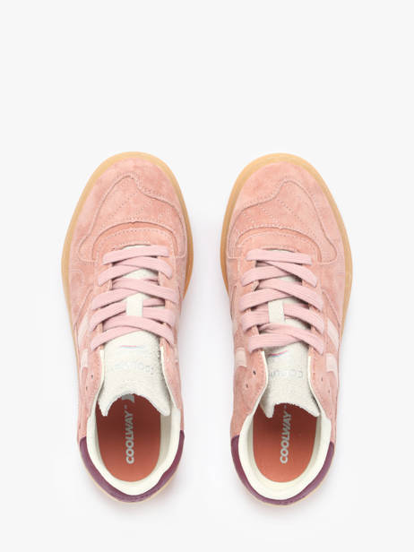 Sneakers Goal En Cuir Coolway Rose accessoires 7603184 vue secondaire 4
