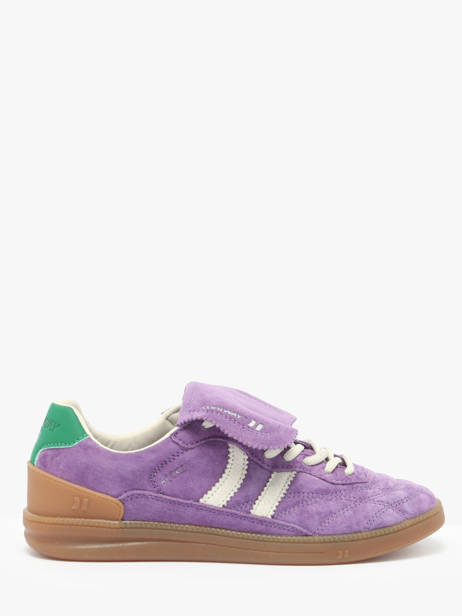 Sneakers Becks X En Cuir Coolway Violet accessoires 7603185