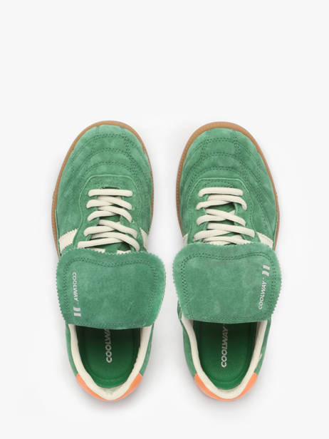 Sneakers Becks X En Cuir Coolway Vert accessoires 7603185 vue secondaire 4