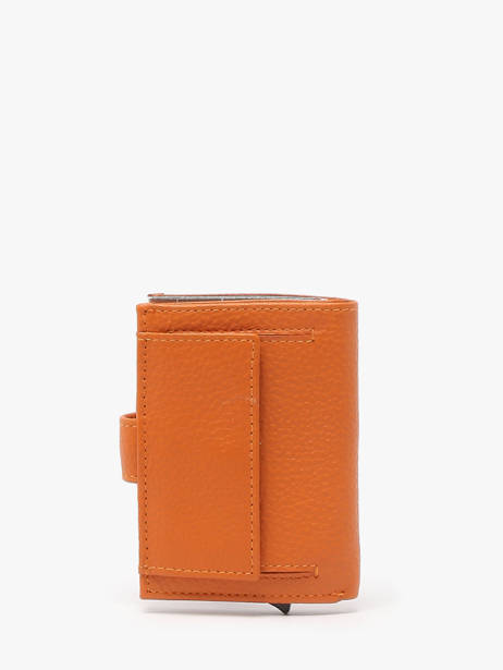 Wallet Leather Crinkles Multicolor caviar 14600 other view 2