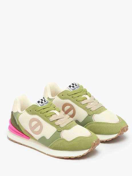 Sneakers Tova Runner In Leather No name Green accessoires IPSMEN2Z other view 2