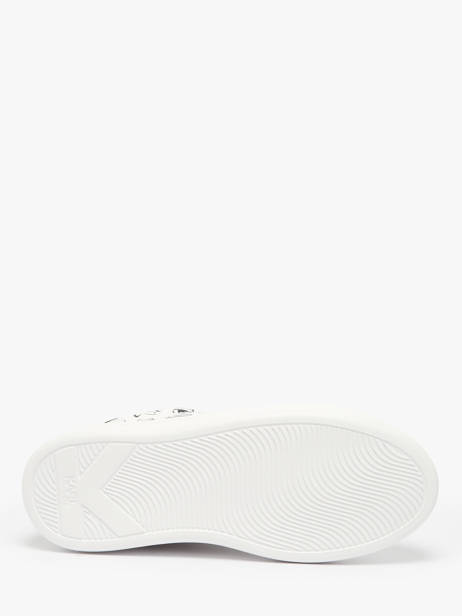 Sneakers Kapri Twin Nft En Cuir Karl lagerfeld Blanc accessoires KL62512T vue secondaire 5