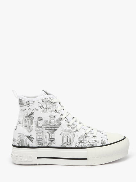 Sneakers Kampus Max Jorge Karl lagerfeld White accessoires KL60455