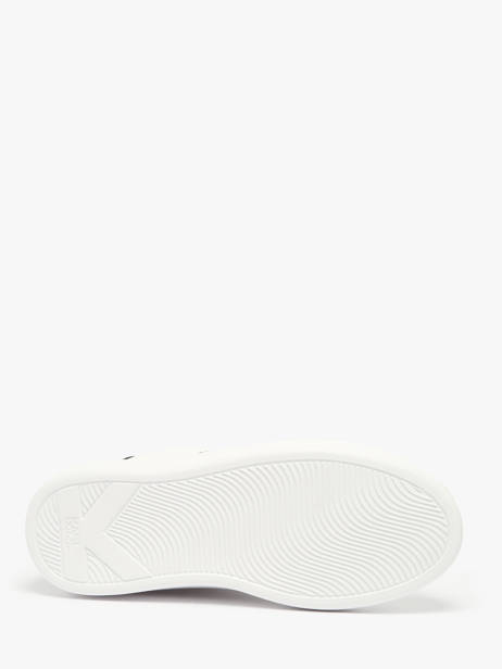 Sneakers Kapri Maison Karl In Leather Karl lagerfeld White accessoires KL62538K other view 5