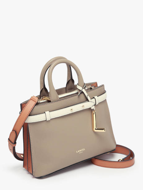 Satchel Faubourg Leather Lancel White faubourg A13547 other view 2