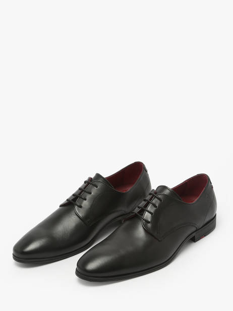 Formal Shoes Memory In Leather Fluchos Black men F0842 other view 2