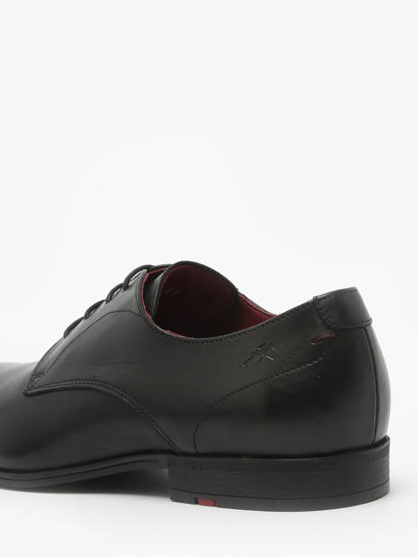 Formal Shoes Memory In Leather Fluchos Black men F0842 other view 3
