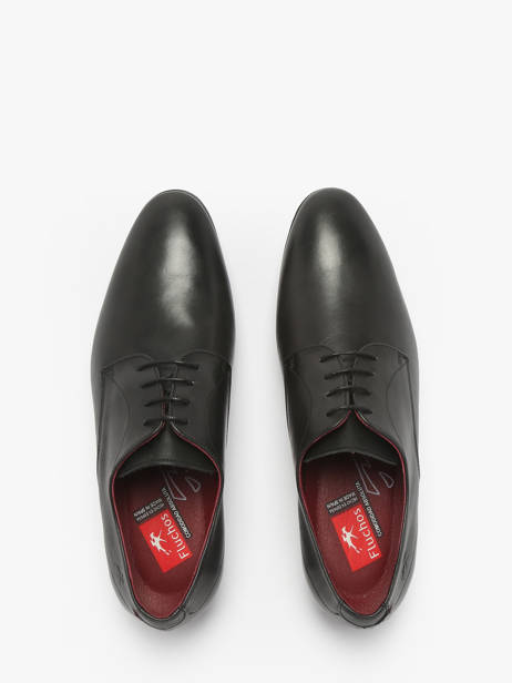 Formal Shoes Memory In Leather Fluchos Black men F0842 other view 4