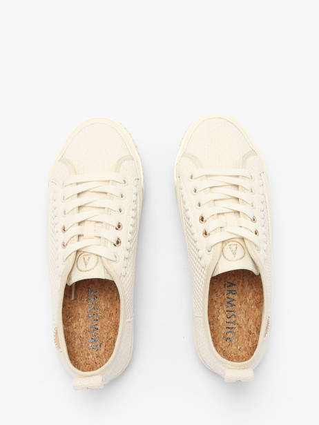 Sneakers Armistice White accessoires GANATAVE other view 4