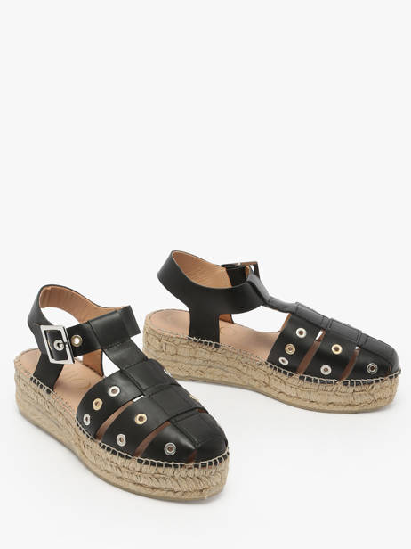 Wedge Espadrilles Cherlin Gaimo Black accessoires CHERLIN other view 1