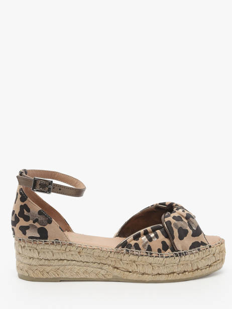 Sandales Talon Compensé Torgos Gaimo Beige accessoires TORGOS