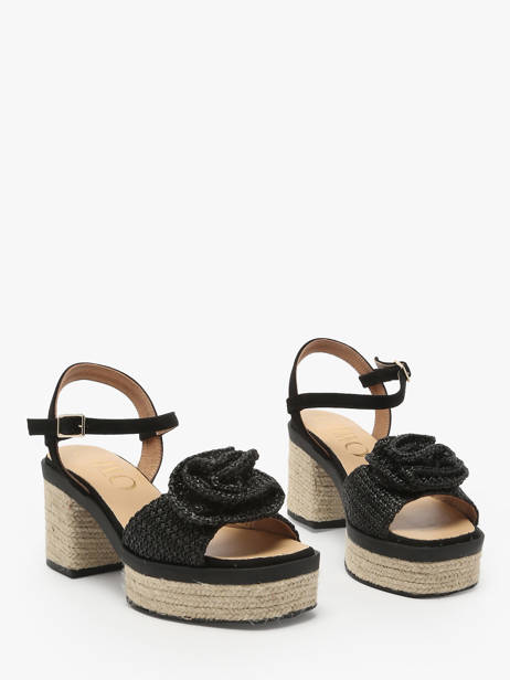 Heeled Sandals Luana Gaimo Black accessoires LUANA other view 1