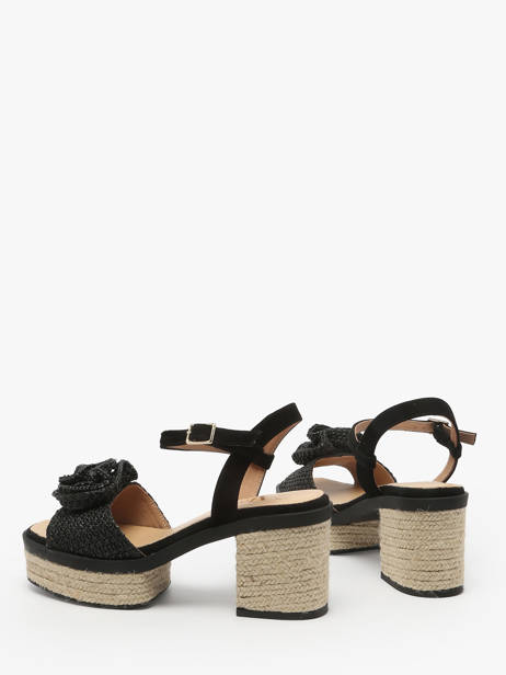 Heeled Sandals Luana Gaimo Black accessoires LUANA other view 2
