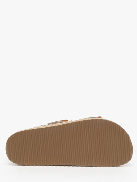 Mules Fusbett Colors of california Beige accessoires HCBIOW05 vue secondaire 4