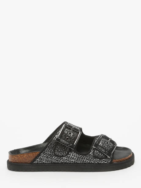 Slippers Fusbett Colors of california Black accessoires HCBIOW07