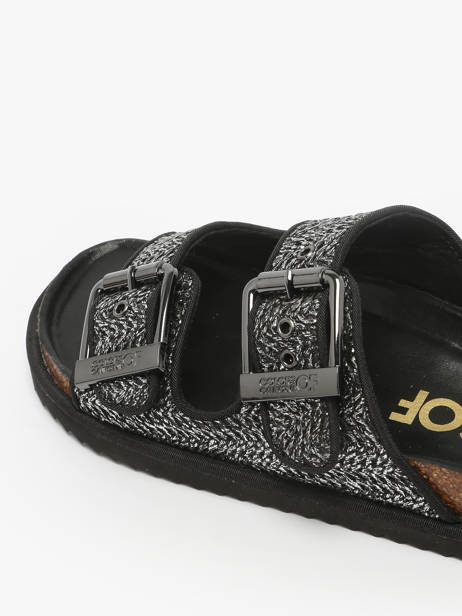 Slippers Fusbett Colors of california Black accessoires HCBIOW07 other view 2