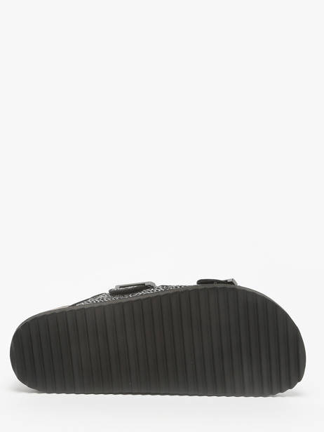Slippers Fusbett Colors of california Black accessoires HCBIOW07 other view 4