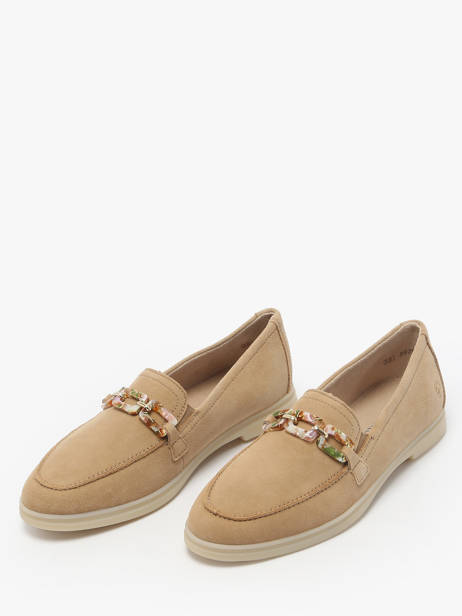 Moccasins In Leather Remonte Beige accessoires 62 other view 2