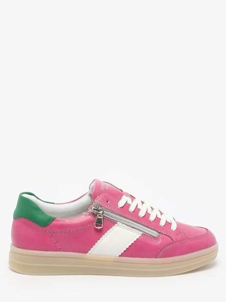 Sneakers En Cuir Remonte Rose accessoires 31