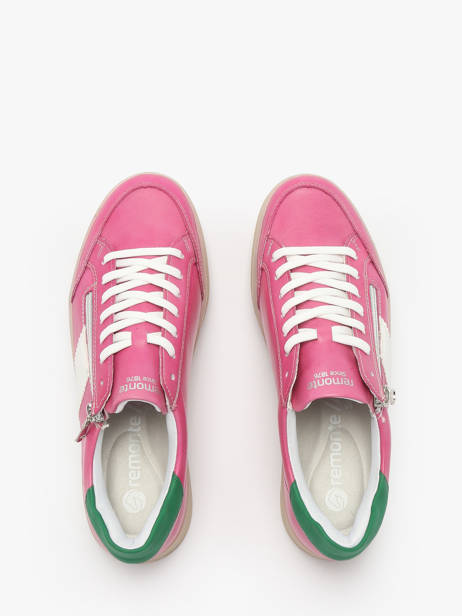 Sneakers En Cuir Remonte Rose accessoires 31 vue secondaire 4