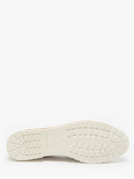 Mocassins En Cuir Tamaris Blanc accessoires 44 vue secondaire 5