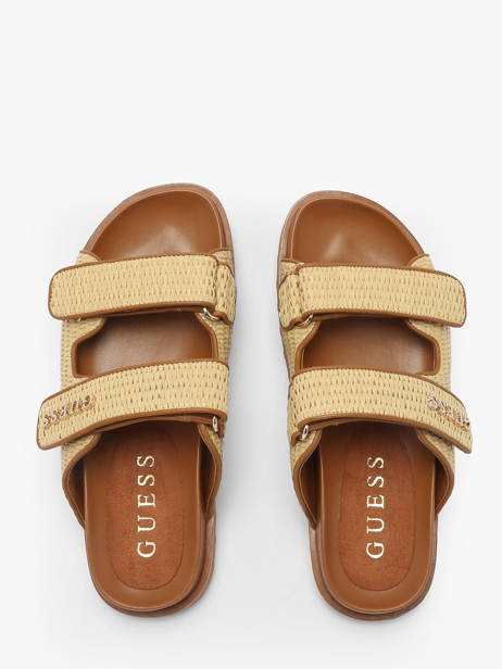 Sandals Fadelize Guess Beige accessoires FDEFAP19 other view 3