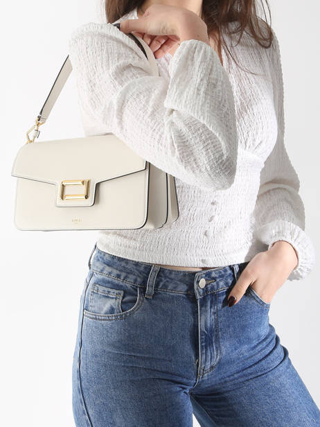 Shoulder Bag Angele Leather Lancel Beige angele A13149 other view 1