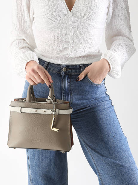 Satchel Faubourg Leather Lancel White faubourg A13547 other view 1