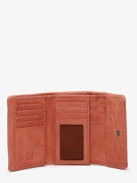 Wallet Leather Biba Brown wallet TOT1L other view 1