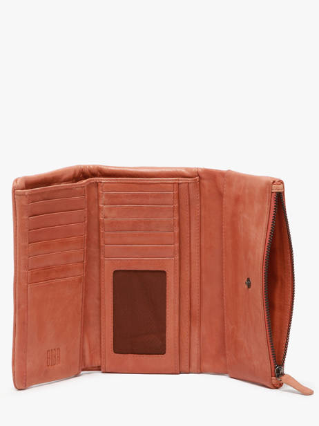 Wallet Leather Biba Brown wallet TOT2L other view 1