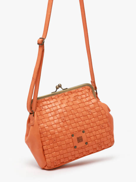 Shoulder Bag Heritage Leather Biba Orange heritage KA21 other view 2