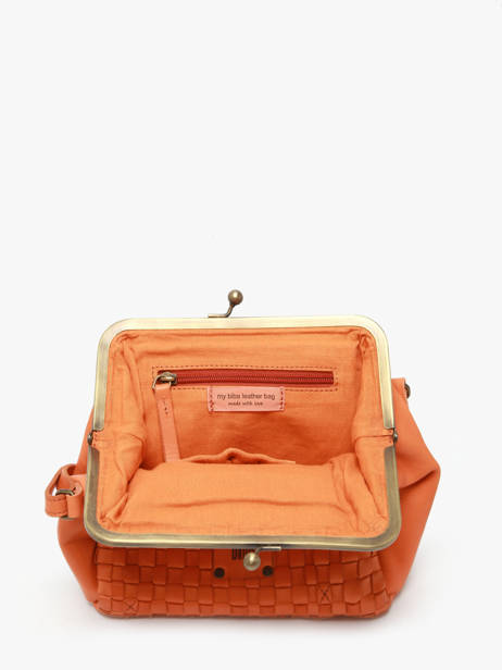 Shoulder Bag Heritage Leather Biba Orange heritage KA21 other view 3