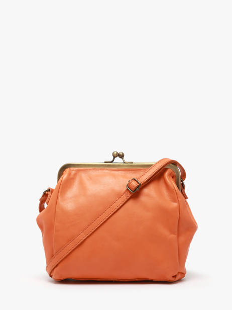 Shoulder Bag Heritage Leather Biba Orange heritage KA21 other view 4