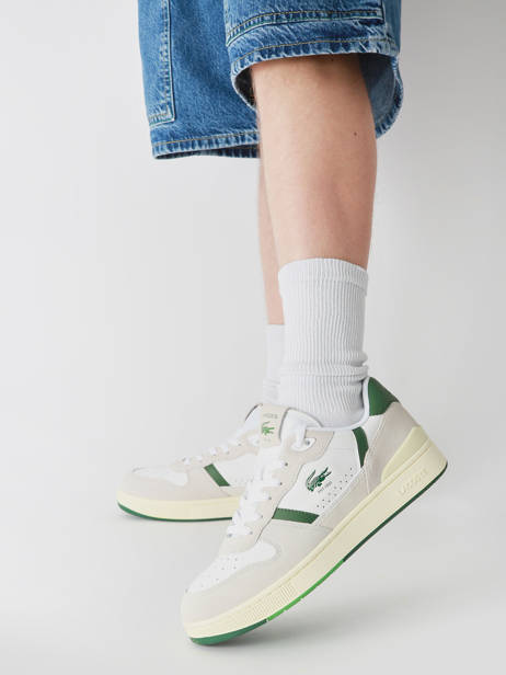 Sneakers T-clip In Leather Lacoste Multicolor men 9SMA0073 other view 1