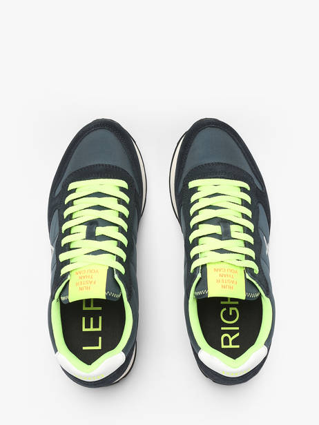 Sneakers Tom Fluo Sun68 Blue men Z35102 other view 4