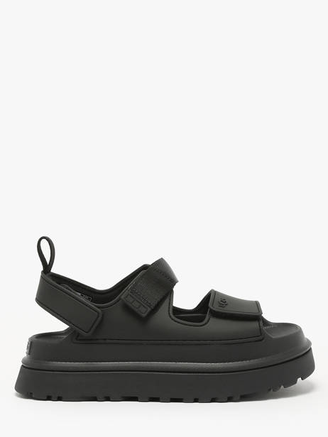Sandals Goldenglow In Leather Ugg Black accessoires 1152685