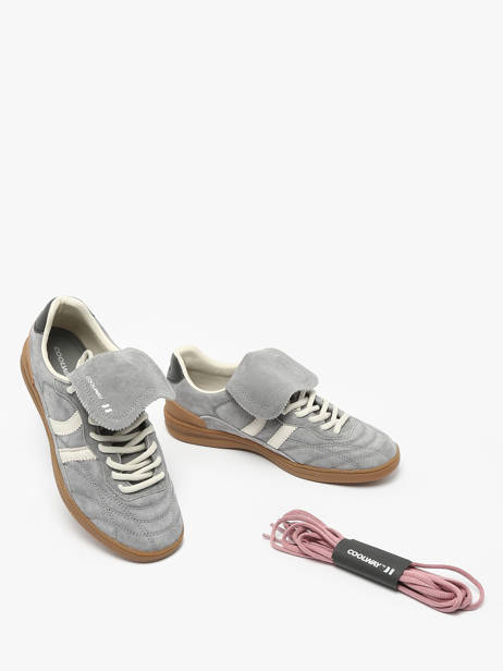 Sneakers Becks X In Leather Coolway Gray accessoires 7603165 other view 3