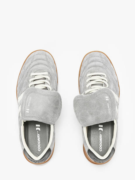 Sneakers Becks X In Leather Coolway Gray accessoires 7603165 other view 4