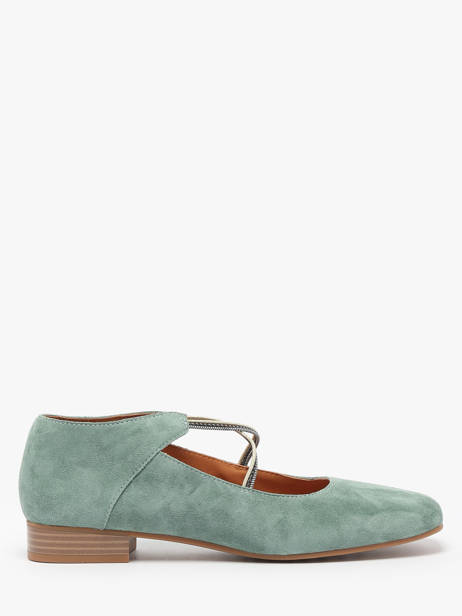Ballerinas Anima In Leather Mam'zelle Green accessoires CSGAN25