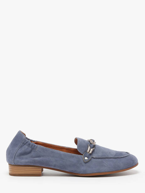 Mocassins Zanga En Cuir Mam'zelle Bleu accessoires CSIRK28