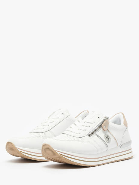 Sneakers In Leather Remonte White accessoires 81 other view 2
