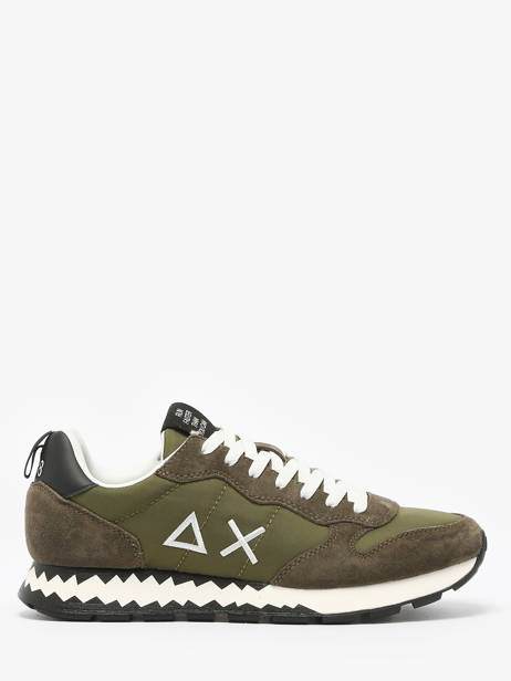 Sneakers Tom Snake Sun68 Green men Z35104