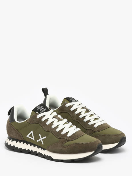 Sneakers Tom Snake Sun68 Green men Z35104 other view 2