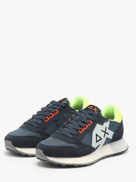 Sneakers Jaki 2.0 Fluo Sun68 Blue men Z35113 other view 2